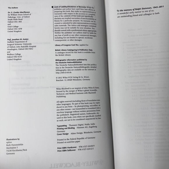 Exploring Immunology Concepts And Evidence By Gordon McPherson & Jon Austyn HC - Picture 5 of 16